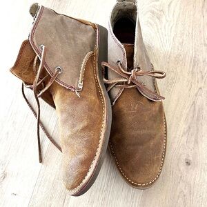 Sperry Top-sider Brown Suede Ankle Boots, Sz 9M
